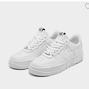 WOMEN'S NIKE AIR FORCE 1 PIXEL CASUAL SHOES